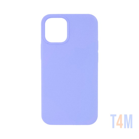 Capa de Silicone para Apple iPhone 15 Plus Roxo